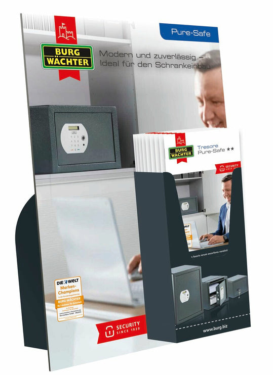 Aufsteller Pure-Safe DE